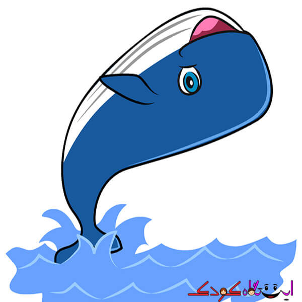 Whale_clipart02 شعر من نهنگ هستم ویژه خردسالان
