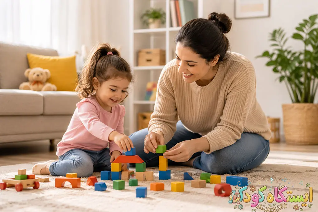 mother-playing-with-child-istgahekoodak.jpg چرا بازی برای رشد مغز کودک ضروری است؟