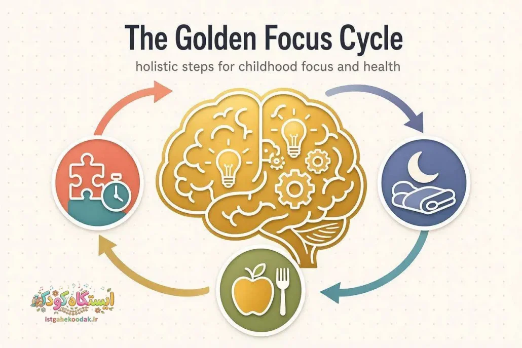 kids-focus-sleep-nutrition-istgahekoodak03-1030x687 راه های افزایش تمرکز در کودکان: تأثیر معجزهآسای خواب و تغذیه بر یادگیری