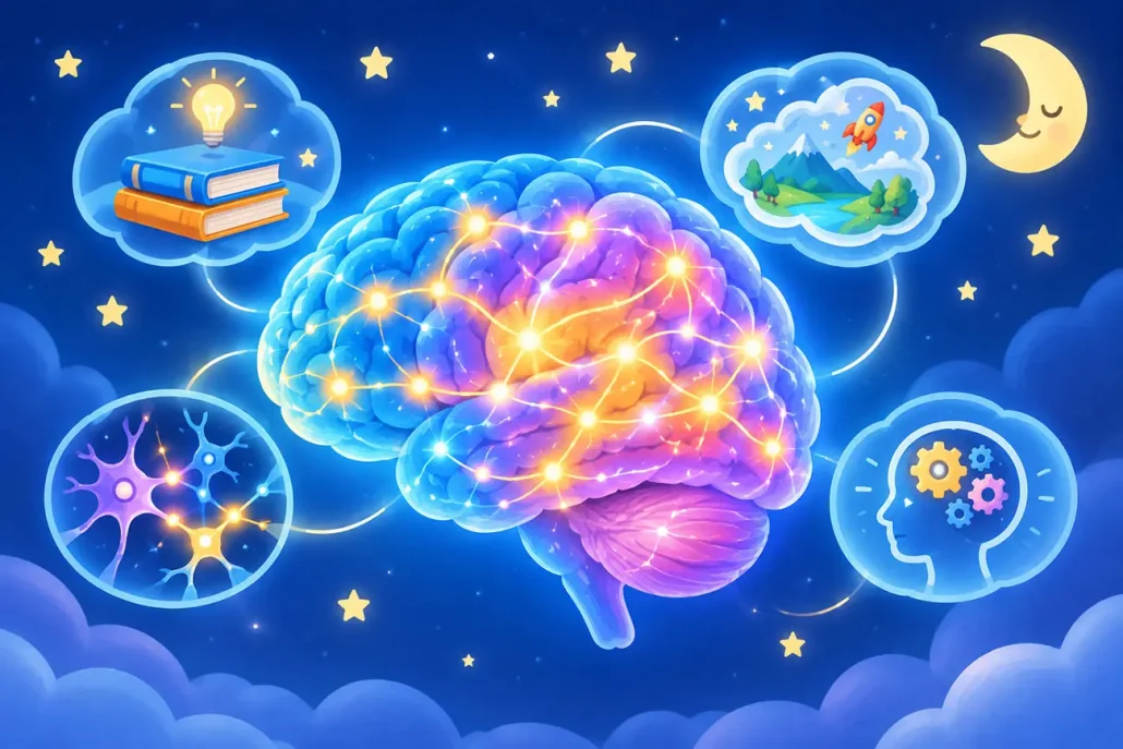 brain-during-sleep-istgahekoodak02-1030x687 آیا مغز ما هم میخوابد؟ وقتی خوابیم در مغزمان چه میگذرد؟