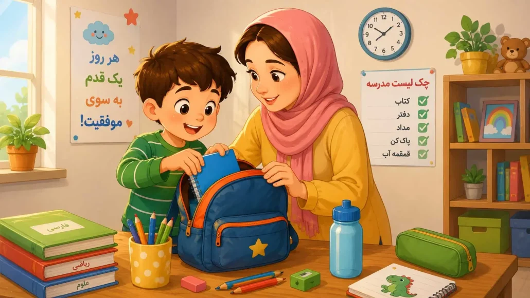 prepare-child-for-school05-istgahekoodak-1030x580 بازگشایی مدارس؛ چگونه کودک را برای شروع مدرسه آماده کنیم؟