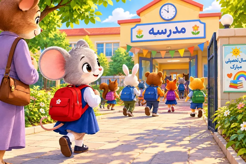 school-opening-story-for-children-istgahekoodak02-1030x687 قصه بازگشایی مدارس؛ اولین روز مدرسهی نینیموش