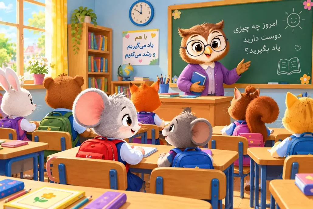 school-opening-story-for-children-istgahekoodak03-1030x687 قصه بازگشایی مدارس؛ اولین روز مدرسهی نینیموش